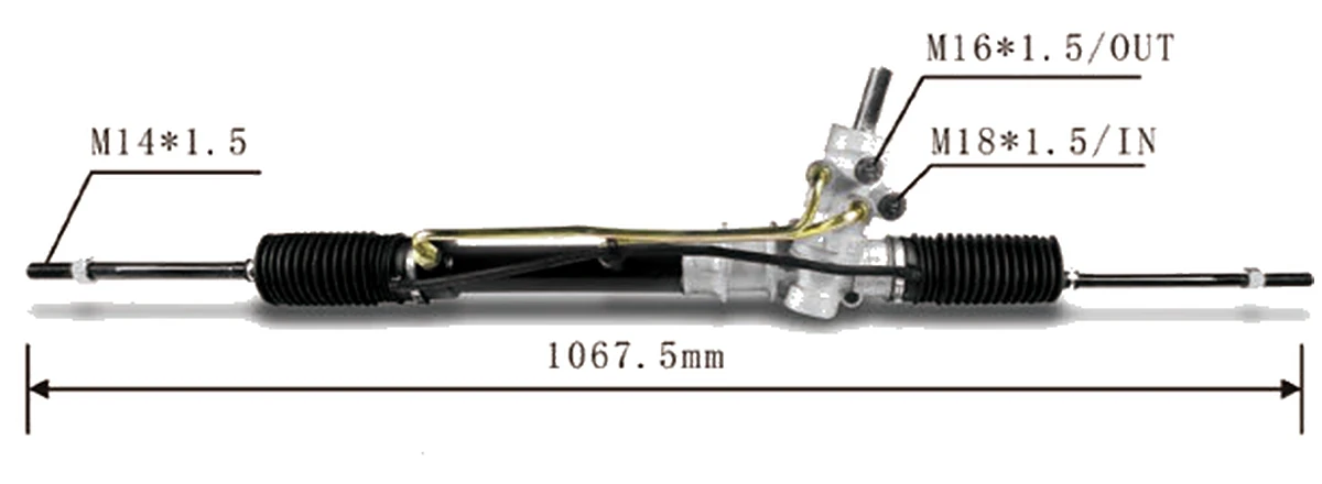 جير التوجيه — Chevrolet Chevy / Corsa / Classic 1994–2012 — 94671442 / 94730221 / 93389866 / 93344883
