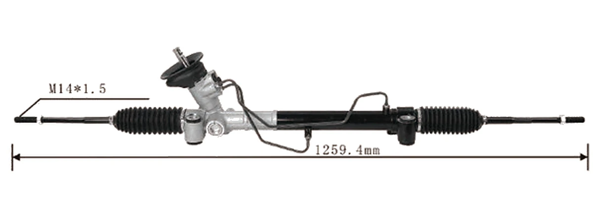 Steering racks — Chevrolet Sonic 1.6 2012–2016 — 95040656 / 7111766010 / 52048196
