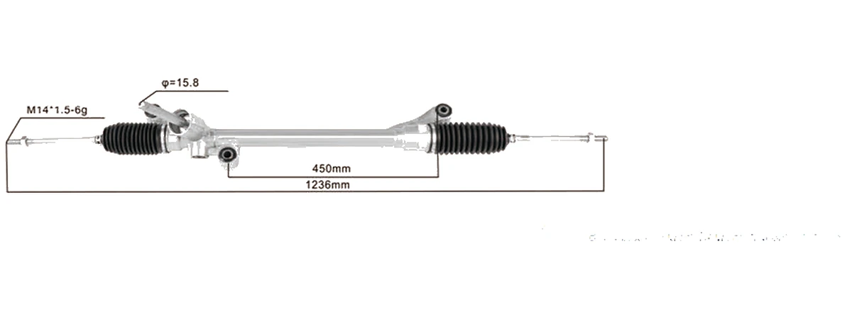 Steering racks — Ford Fiesta 2008–2019 — AE8Z-3504-A