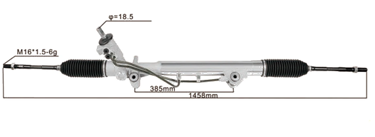 Cremalleras de dirección — Ford Transit V348 2006– — 7C19-3200AF-ZC