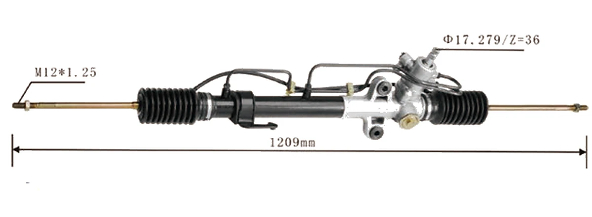 جير التوجيه — Honda City 1995– — 53601-SX8-F01