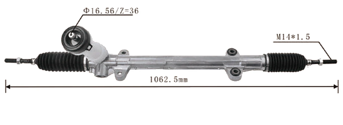 Steering racks — Hyundai / Kia Elantra / Forte / i30 2007– / Avante 2006– / Ceed — 56500-2L301 / 56500-2H200 / 56500-1H200