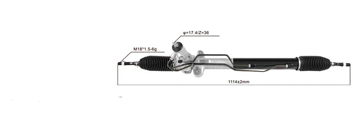 Steering racks — Hyundai / Kia Santa Fe 2.4 2009–2012 / Sorento 2011–2013 — 57700-2B210 / 57700-0W100 / 26-2450