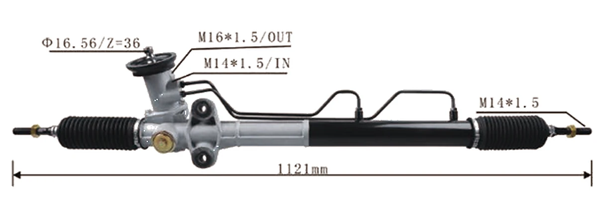 Steering racks — Hyundai / Kia Sonata 1999–2005 / XG350 / Optima 2001–2006 — 57700-09000 / 57700-38020 / 57700-38200