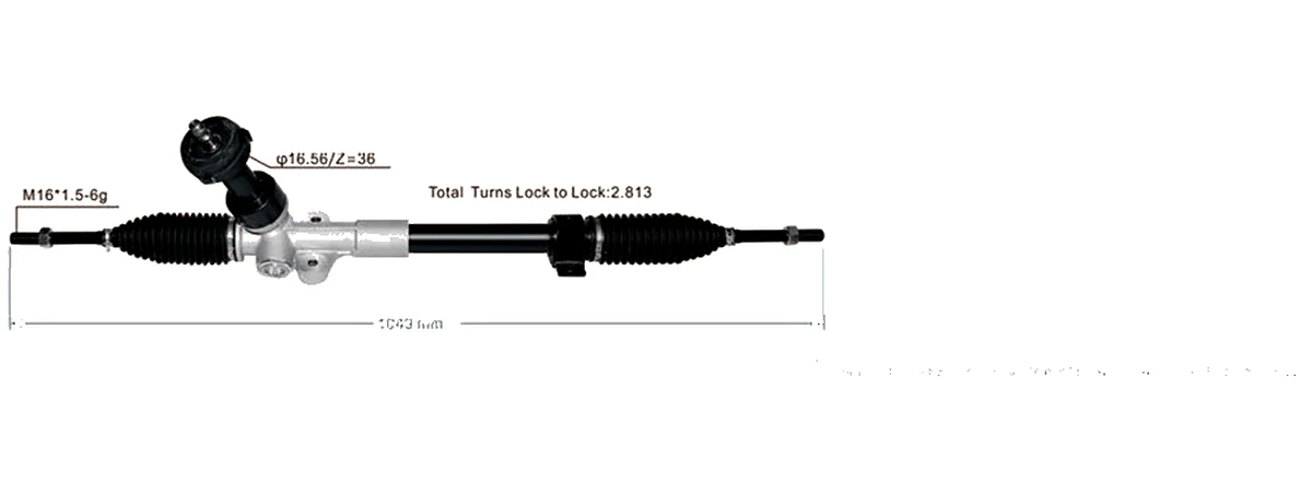 Steering racks — Hyundai / Kia Carens / Rondo 2013– — 56500-A4050 / 56500-A4000
