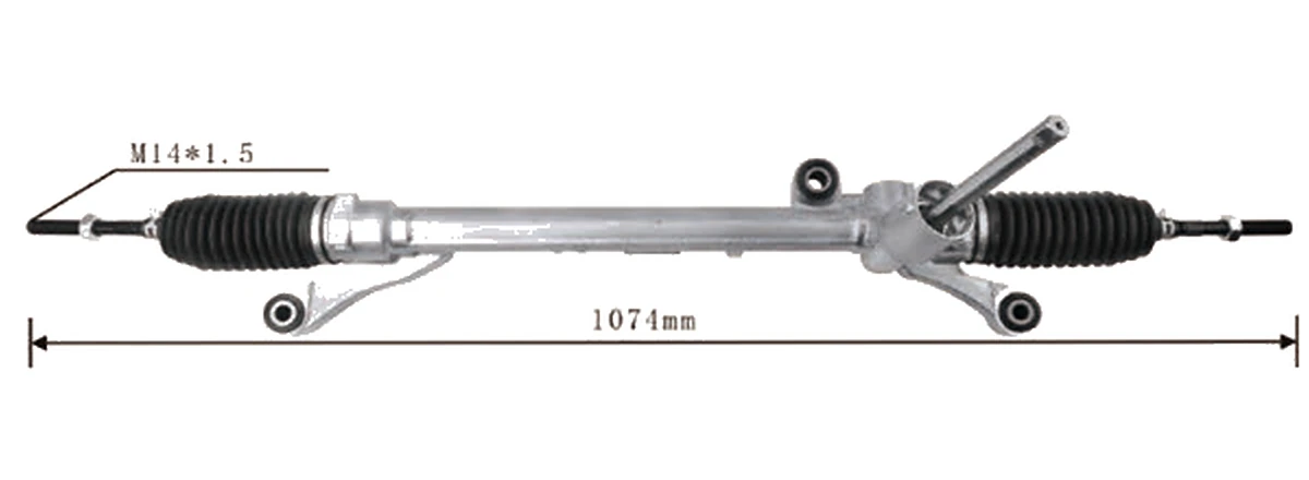 جير التوجيه — Mazda 2 2007– — DF71-32-110B / DF95-32-110A / 1543718