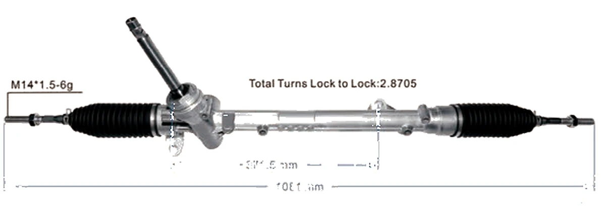 Crémaillères de direction — Mazda 2 2014– — D09L-32-110C