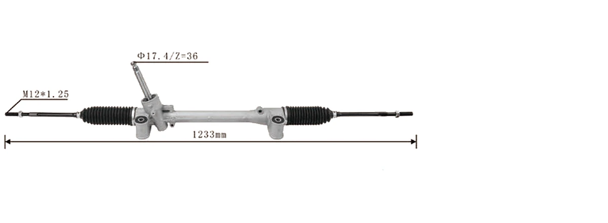 Crémaillères de direction — Mitsubishi Mirage 2012–2013 — 4410A414 / 4410A497