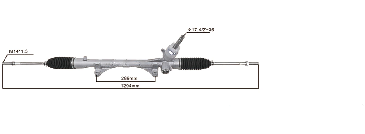جير التوجيه — Mitsubishi Outlander — 4410A454
