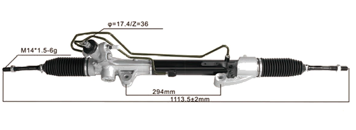 جير التوجيه — Nissan Altima 2013–2018 — 490013TA0A / 90013TA1A / 490013TA1B