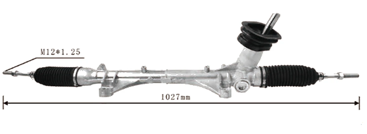 Cremalleras de dirección — Nissan Livina 2006– / Tiida — 49001-95F0A / 49001-95F0B / 46401-31900