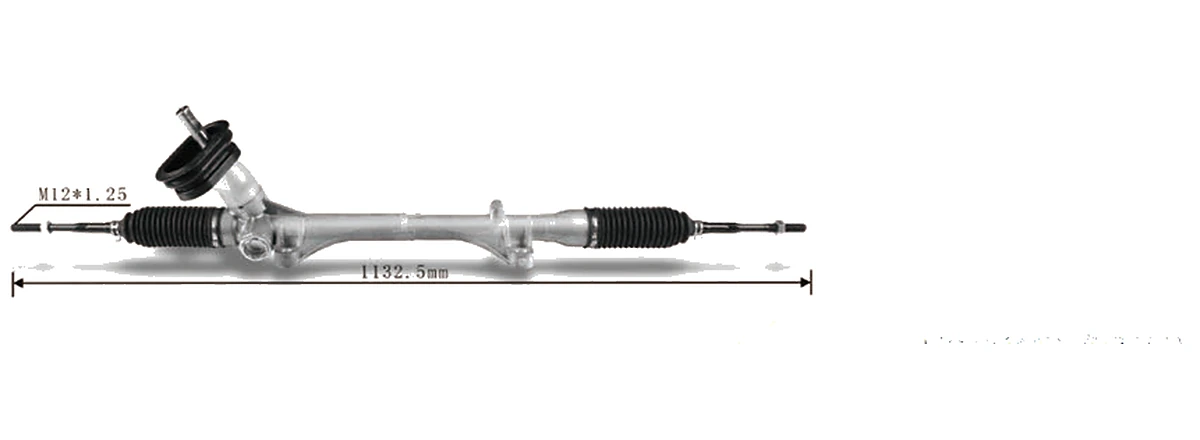 Cremalleras de dirección — Nissan Sentra B16 2007–2012 — 48001-9AF0A / 717060601