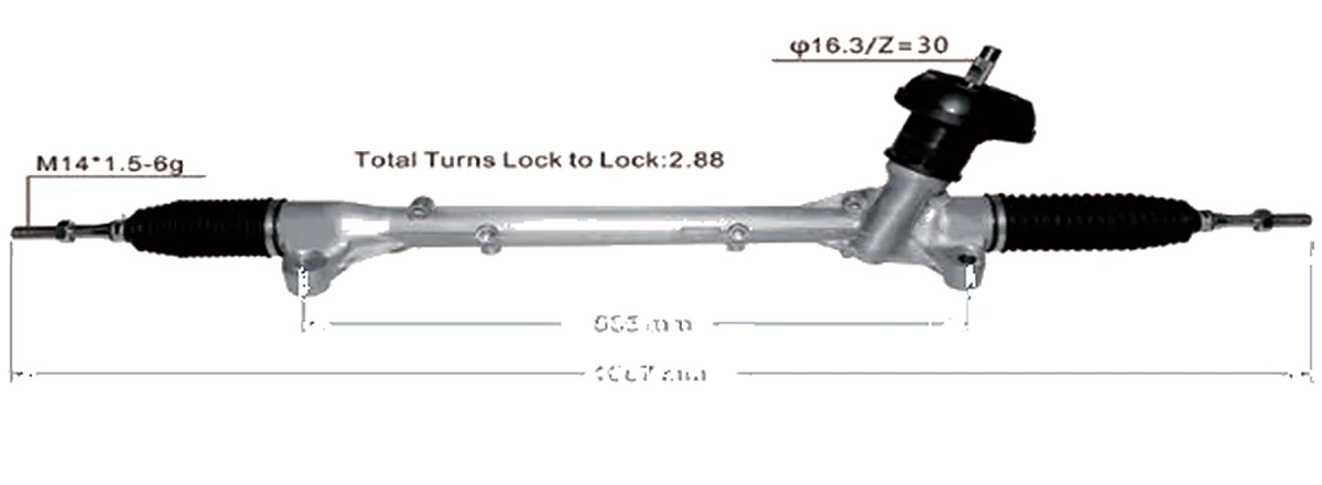 جير التوجيه — Nissan Sylphy 2020– — 48001-6LA0A / 48001-6LB0A