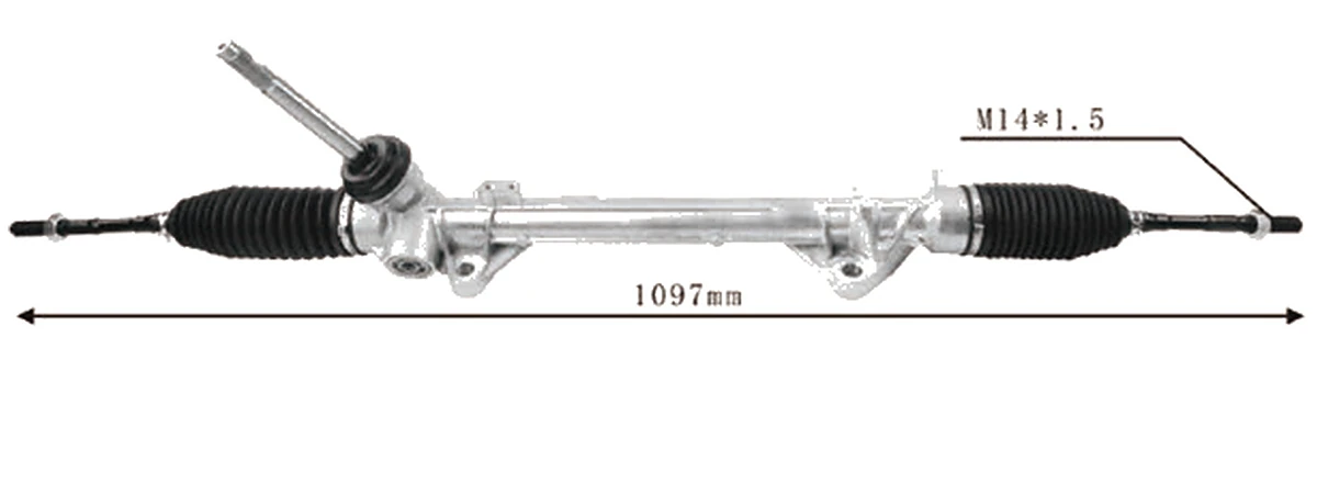 Crémaillères de direction — Nissan X-Trail T32 2014– / Rogue / Qashqai — 48001-4BA0A