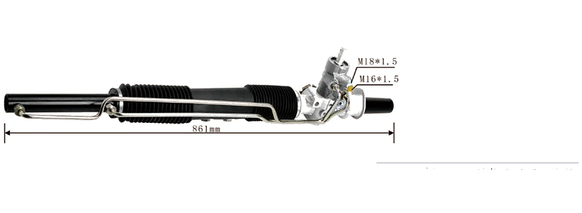 Cremalleras de dirección — Dodge Astra / Lanos / Vectra A / Nexia 1991–1999 — 260244216A / 26022847 / 26033272