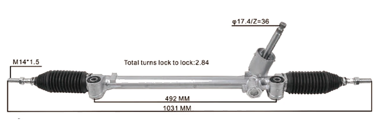 Steering racks — Suzuki Swift 2012– — 48580-71L13