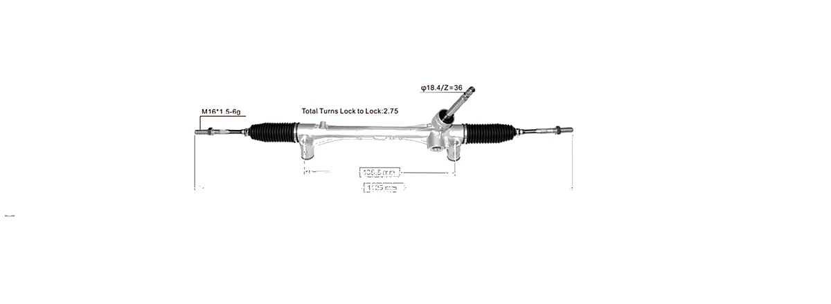 جير التوجيه — Toyota Izoa / C-HR 2018– — 45510-F4020