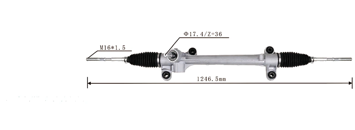 Crémaillères de direction — Toyota Corolla 2008–2013 — 45510-02170 / 45510-02150