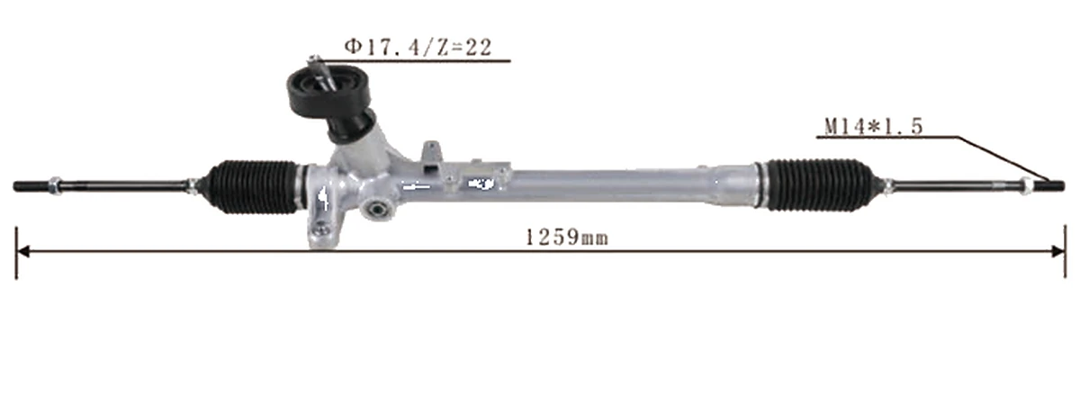 Cremalleras de dirección — Toyota Corolla 2012 / Corolla Axio — 45510-12450