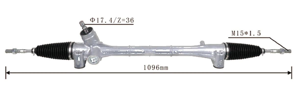 Crémaillères de direction — Toyota Corolla 2007–2013 / Levin — 45500-02130 / 45500-02300 / 45510-02142