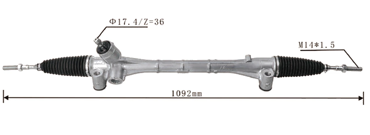 Cremalleras de dirección — Toyota Lexus CT 200h — 45510-76010
