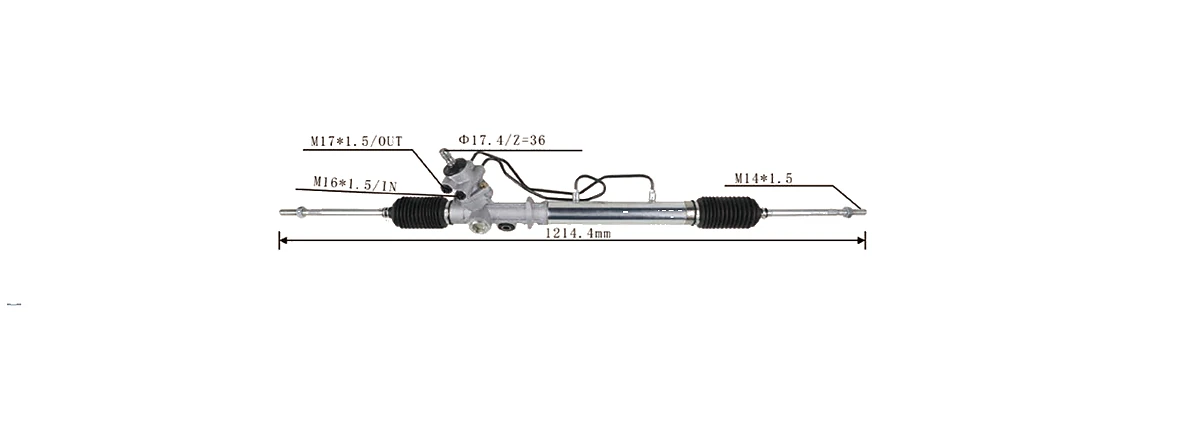 Cremalleras de dirección — Toyota LiteAce / TownAce 1996– — 44250-28320