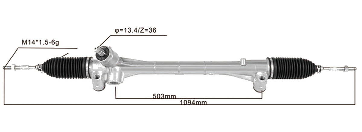 Steering racks — Toyota Prius 2010–2015 — 45510-47040
