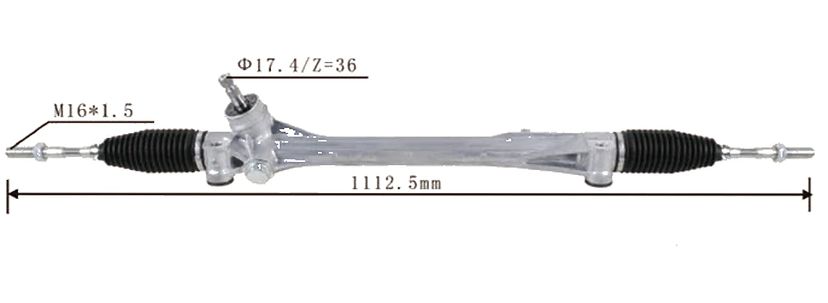 Crémaillères de direction — Toyota RAV4 2007 — 45510-42030 / 45510-42080 / 45510-42230