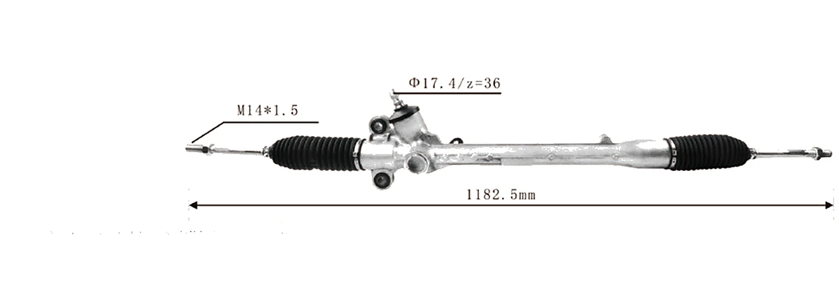 Steering racks — Toyota Rush / Daihatsu Terios 2006– — 45500-BZ012