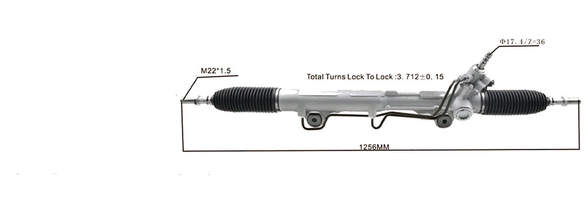 Crémaillères de direction — Toyota Tundra 2007– — 44250-0C071 / 44250-0C070 / 44250-0C060