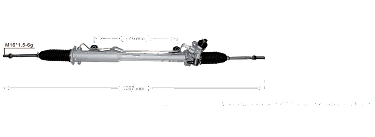 جير التوجيه — Volkswagen Amarok / Audi Q7 / Touareg 2002–2010 — 7L8422062G / 7L6422055K