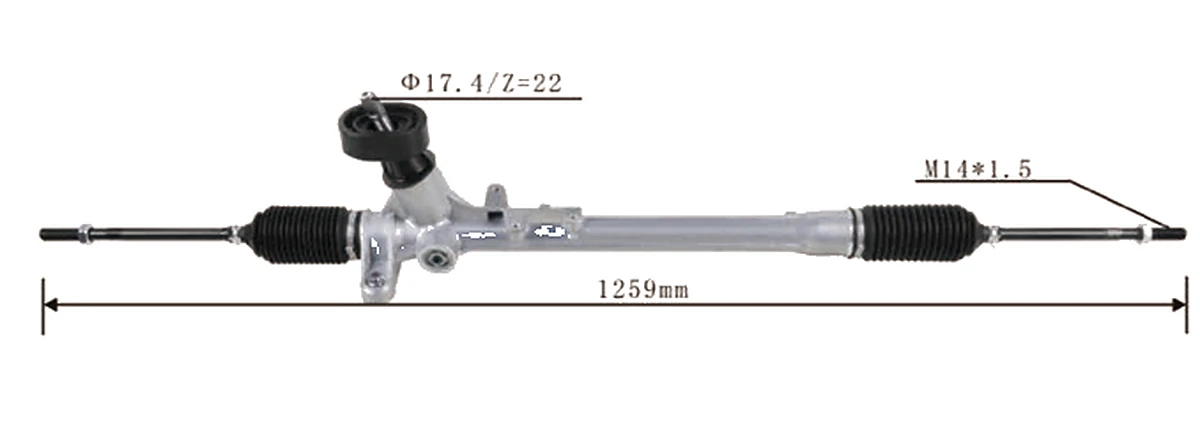 Cremalleras de dirección — Volkswagen Bora 2013 — 180423057A